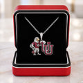 UTUT Solid Gold Chain with Diamond Pendant HTTT