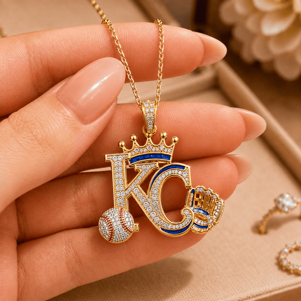 KCR Solid Gold Chain with Diamond Pendant BMD