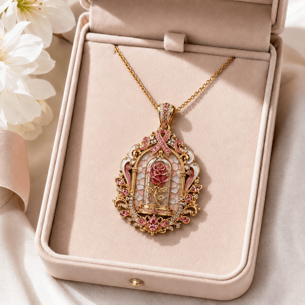 BATB Solid Gold Chain with Diamond Pendant PDL