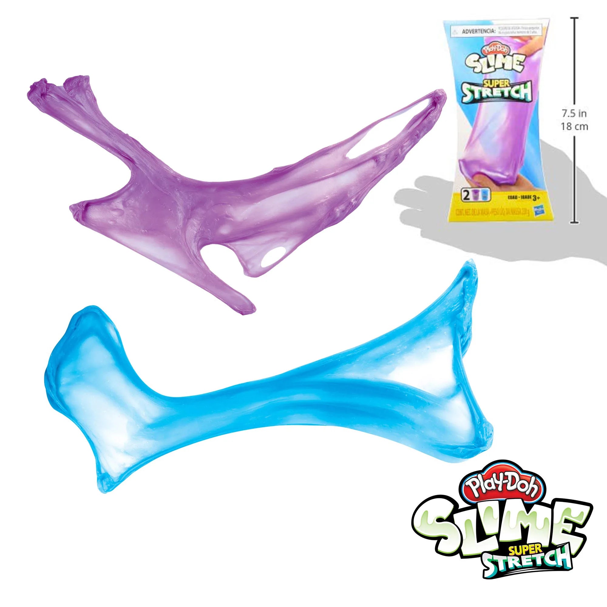 Hasbro Educational Toys Play-Doh Slime Super Stretch Plasticine Toy Boys Girls Birthday Gifts